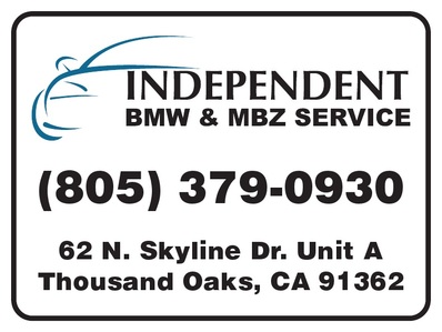 Independent BMW & MBZ Service in Thousand Oaks